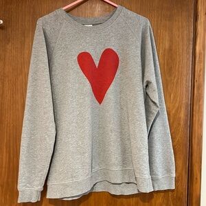 Hanna Andersson Heart Adult Sweatshirt
